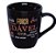 CANECA 220 ML PRETA DECORADA ATITUDE SORTIDA - Imagem 1