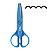 TESOURA ARTESANAL TRIS CRAFT 135 13,5CM ONDINHA - Imagem 1