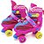 PATINS QUAD TURMA DA AVENTURA ROSA UNITOYS - Imagem 4