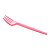 GARFO PLASTICO MEDIO ROSA 10 UNIDADES - Imagem 6