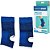 TORNOZELEIRA DE POLIESTER CONVOY SPORT AZUL C/2 PC - Imagem 1