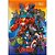CADERNO BROCHURA CD 1/4 AVENGERS ASB 80FLS TILIBRA - Imagem 11
