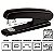 GRAMPEADOR 20 FOLHAS DE MESA G102 PRETO TILIBRA - Imagem 1