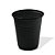 COPO PLASTICO 200 ML PRETO 50 UNIDADES - Imagem 1