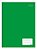CADERNO 1/4  BROCHURA VERDE 96 FOLHAS FORONI - Imagem 2