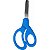 TESOURA ESCOLAR NEON CURVA AZUL 13 CM BRW - Imagem 2