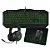 COMBO GAMER TPC-067 HOOPSON RGB VERDE - Imagem 3