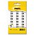 ETIQUETA RETANGULAR SINALIZACAO 110V PRETA 12X26MM - Imagem 4
