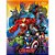 CADERNO BROCHURÃO CAPA DURA AVENGERS ASB 80FLS - Imagem 11