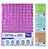 CORTINA DE BOX DE PLASTICO 3D COLORS COM 10 GANCHO - Imagem 3
