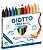 GIZ DE CERA GIOTTO MAXI TRIANGULAR 12 CORES - Imagem 3