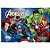 Caderno de Cartografia e Desenho Avengers 80 Folhas | Caderno Escolar Infantil Heróis - Imagem 10