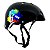 Kit Capacete com acessórios SK8 Preto DM Radical - Imagem 5