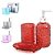 PORTA SABONETE LIQUIDO DE VIDRO RELEVO 500ML COLOR - Imagem 2