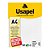 PAPEL VERGE 180G PÉRSICO BRANCO 50 FOLHAS USAPEL - Imagem 2
