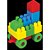 CAMINHÃO BABYTRUCK BLOQUINHOS - 96 PCS GGB - Imagem 11
