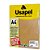 PAPEL KRAFT FOLHA USAPEL KRAFT NATURAL A4 120G 50F - Imagem 3