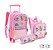 KIT MOCHILA COM RODINHA BRILHANTE  3 PEÇAS SEANITE - Imagem 3
