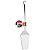 INOX ESPATULA DE BOLO ORIENTE 28X5,5CM SL0508 ORIG - Imagem 3