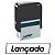 CARIMBO AUTOENTINTADO AUTOMATICO 38X14MM LANÇADO - Imagem 2
