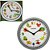 RELOGIO DE PAREDE REDONDO FRUTAS 24CM0 MX40008-9 M - Imagem 3