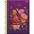 CADERNETA 1/8 CAPA DURA 96F CUPCAKE FSC FORONI - Imagem 8