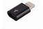 ADAPTADOR V8 MICROUSB PARA IPHONE LIGHTNING LEH - Imagem 1