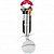 CARRETILHA CORTADOR DE PIZZA DE INOX COOK 20,5X6CM - Imagem 3