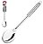 COLHER DE ARROZ DE INOX COOK 33CM - Imagem 2