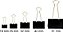 PRENDEDORES DE PAPEL BINDER 51MM PRETO CIS - Imagem 3