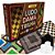 JOGO DE TABULEIRO 3 JOGOS LUDO DAMA E TRILHA UNIDA - Imagem 1