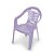 POLTRONA CADEIRA INFANTIL LILAS PLASNORTHON - Imagem 1