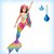 BONECA BARBIE FANTASY SEREIA MUDA DE COR GTF89 - Imagem 20