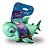 BONECO FAMILY BABY SHARK VERDE CARTELA - Imagem 2