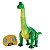 Boneco Dino Braquiossauro com controle infravermel - Imagem 6