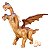 Boneco Dinossauro 3 cabeças Dmtoys - Imagem 9