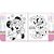 FOLHAS COLORIR MALETA MINNIE TILIBRA - Imagem 1
