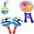 KIT FRESCOBOL 2 RAQUETES DE MADEIRA + BOLINHA - Imagem 2