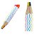 LAPIS DE COR DE MADEIRA RAINBOW BIG- PASTEL E NEON - Imagem 6