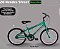 BICICLETA BIKE 20 STREET AZUL HENDES - Imagem 1