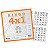 BLOCO PARA BINGO BINGAO JORNAL 4X1 100 FOLHAS UNID - Imagem 5