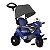 TRICICLO VELOBABY RECLINÁVEL CAPOTA PASSEIO & PEDA - Imagem 1