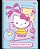 CADERNO BROCHURÃO CD 80FLS HELLO KITTY JANDAIA - Imagem 1
