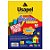 BLOCO USAPEL PAPEL CRIATIVO 8CORES 120G/M2 297X420 - Imagem 1
