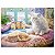 QUEBRA CABEÇAS 500 PEÇAS DUPLO GATOS 4235 GROW - Imagem 1