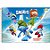 CADERNO CARTOGRAFIA 80FLS SMURFS FSC FORONI - Imagem 2
