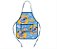 AVENTAL INFANTIL CP24615 PETS MENINO 6918 UNIDADE - Imagem 1