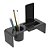 Porta Canetas Lápis Marca Texto Organizador De Mesa Multi Prime C/3 Divisórias Maxcril - Imagem 2