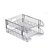 Organizador De Mesa Caixa Correspondência Home Office Bandeja Dupla Modular Maxcril - Imagem 1