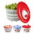 SECA SALADA DE PLASTICO COLORS 4,5 LTS 613-9 ALVES - Imagem 1